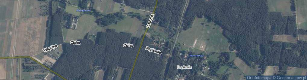 Zdjęcie satelitarne Letnia ul.